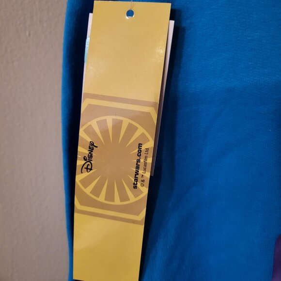 DISNEY Men's/ women's Medium Turquoise Star Wars Sweatshirt Crew Neck Pullover - Picture 8 of 8